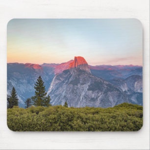 Tapis De Souris Demi de parc national du dôme Yosemite