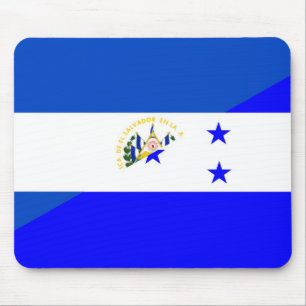 Tapis De Souris demi de symbole de pays de drapeau du Salvador