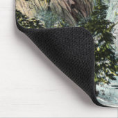 Tapis De Souris Demi-dôme, Yosemite en hiver Mousepad (Coin)