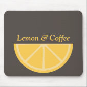 Tapis De Souris Demi-tranche de citron (Devant)