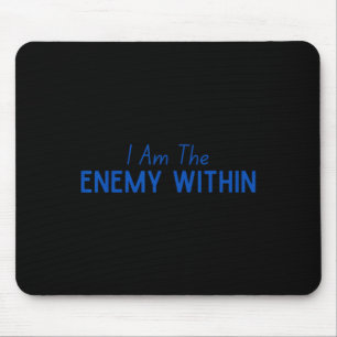 Tapis De Souris Démocrate Kamala Ennemi Intérieur Anti-trump Gauch