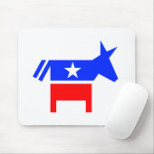 Tapis De Souris Démocrate Mousepad (Avec souris)