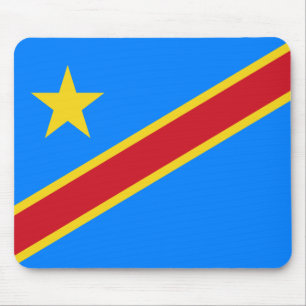 Tapis De Souris Democratic Republic of the Congo Flag