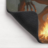 Tapis De Souris Demogorgon Creatures Around a Campfire (Coin)