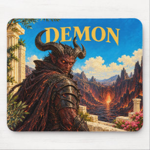 Tapis De Souris Démon, Monstre de Fantaisie Gothique