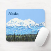 Tapis De Souris Denali (Mt. McKinley) (Avec souris)