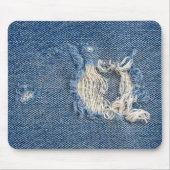 Tapis De Souris Déni bleu effilé (Devant)