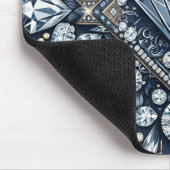 Tapis De Souris Denim & Diamonds Glam Bling (Coin)