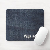Tapis De Souris Denim fabric texture de jeans (Avec souris)