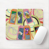 Tapis De Souris Denim Happy (Avec souris)