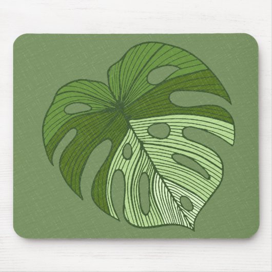 Tapis De Souris Denim vert (Devant)