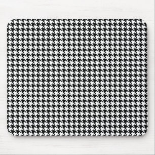 Tapis De Souris Dent de chiens noire et blanche Mousepad