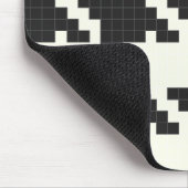 Tapis De Souris Dent de chiens Pixel-Texturisée (Coin)