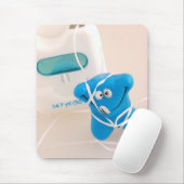 Tapis De Souris Dent heureuse (Avec souris)