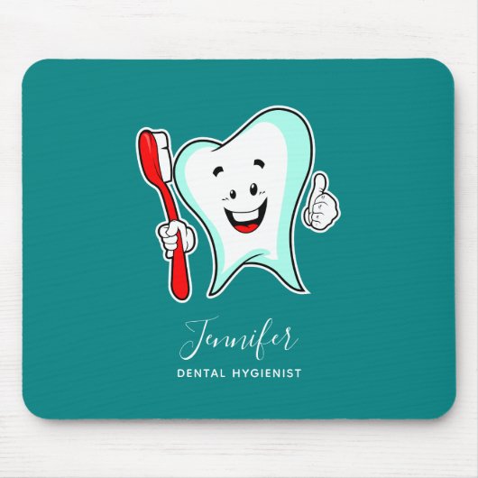 Tapis De Souris Dental Care Happy Tooth (Devant)