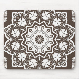 Tapis De Souris Dentelle blanche, dentelle