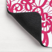 Tapis De Souris Dentelle rouge (Coin)