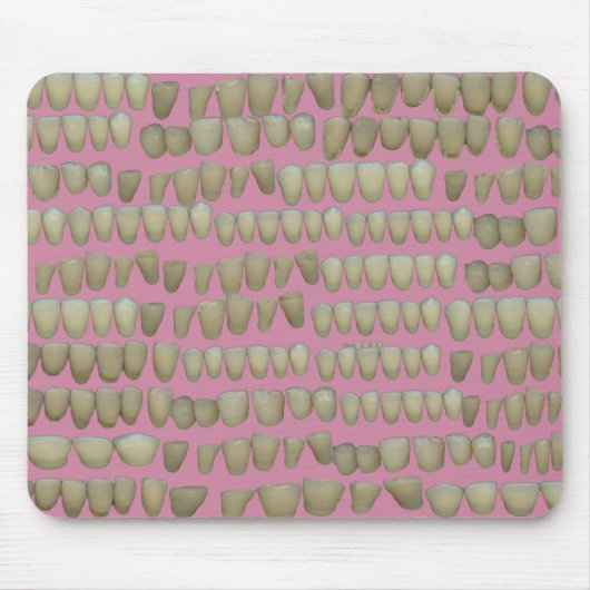 TAPIS DE SOURIS DENTIST DENTISTRY ORTHODONTICS ROTTEN TEETH MOUTH (Devant)
