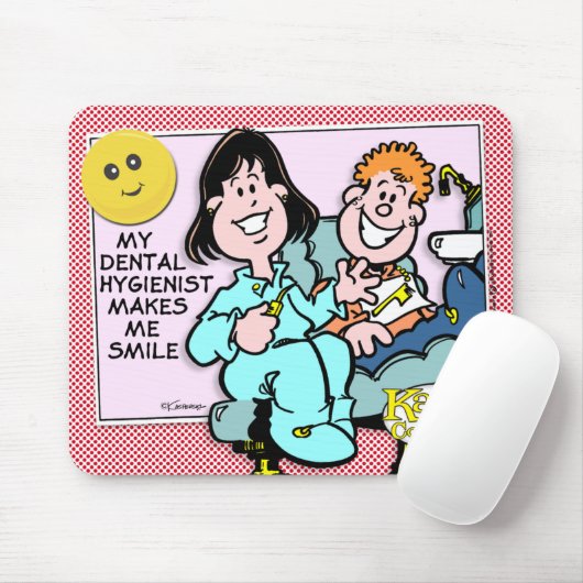 Tapis De Souris Dentiste (Avec souris)