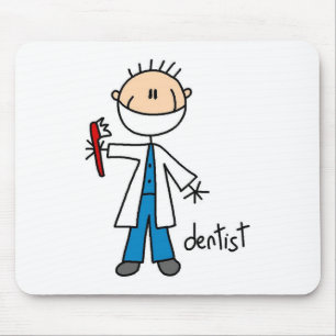 Tapis De Souris Dentiste Bonhomme Allumette