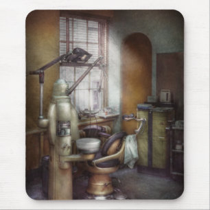 Tapis De Souris Dentiste - bureau dentaire circa les années 1940