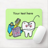 Tapis De Souris Dentiste jour 6 mars (Avec souris)
