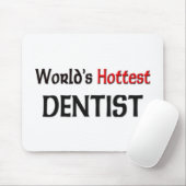 Tapis De Souris Dentiste le plus chaud du monde (Avec souris)