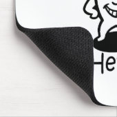 Tapis De Souris Dentiste par le superhéros de jour par nuit (Coin)