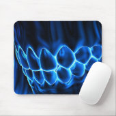 Tapis De Souris Dents brillants Bite & gencives Dentiste Mousepad (Avec souris)