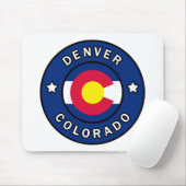 Tapis De Souris Denver Colorado (Avec souris)