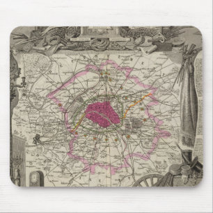 Tapis De Souris Département de la Seine
