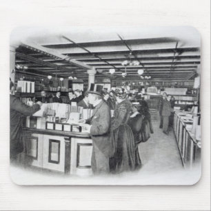 Tapis De Souris Département de livre à un magasin d'armée et de