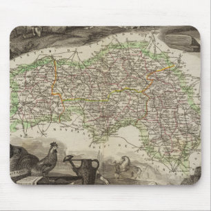 Tapis De Souris Département de l'Orne