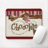 Tapis De Souris dépendance de chocolat (Avec souris)
