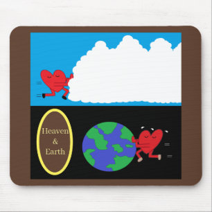 Tapis De Souris Déplacer le Ciel et la Terre