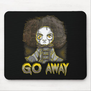 Tapis De Souris Déplaisant Halloween Poupée Effrayant Monster Horr