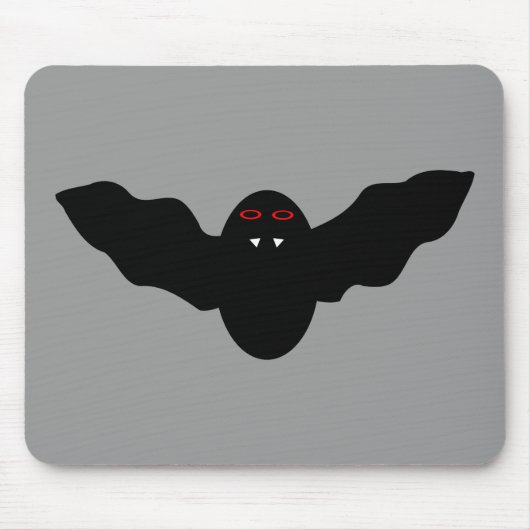 Tapis De Souris Déplaisant Halloween Vampire Bat Mousepad (Devant)