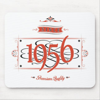 Tapis De Souris Depuis 1956 (Red&Black)
