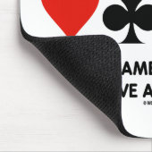 Tapis De Souris Depuis que j'ai commencé à jouer au bridge (Coin)