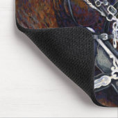 Tapis de souris d'équipe de cheval de Percheron de (Coin)