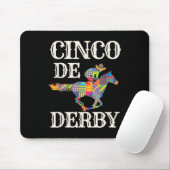 Tapis De Souris Derby De Mayo Tee Cinco De Mayo Horse Racing Sombr (Avec souris)
