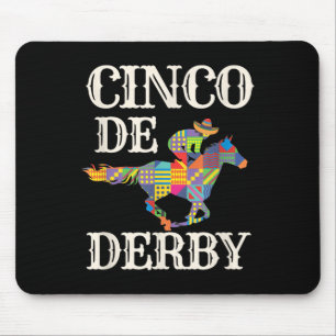 Tapis De Souris Derby De Mayo Tee Cinco De Mayo Horse Racing Sombr