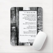 Tapis De Souris Dernier endroit calme (Avec souris)