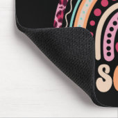 Tapis De Souris Dernier Jour D'École Enseignant Élève Léopard Arc- (Coin)