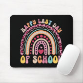 Tapis De Souris Dernier Jour D'École Enseignant Élève Léopard Arc- (Avec souris)