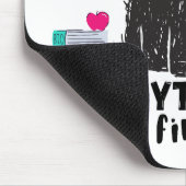 Tapis De Souris Dernier jour d'école, j'ai survécu à l'école (Coin)