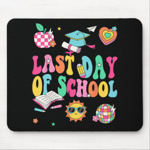 Tapis De Souris Dernier Jour D'école Professeur Garçon Fille Diplô