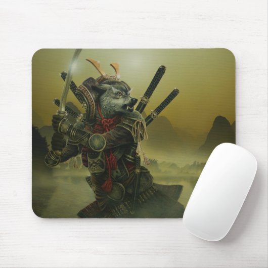 Tapis De Souris "Dernier" Mousepad samouraï (Avec souris)