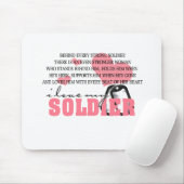 Tapis De Souris Derrière chaque soldat (Avec souris)