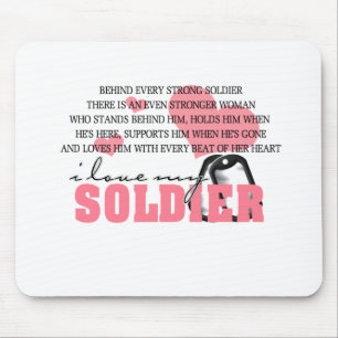 Tapis De Souris Derrière chaque soldat